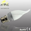 led lamp candle with tail B22 3W